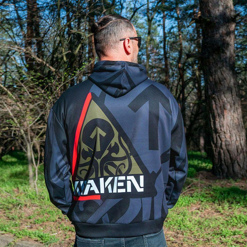 Худі чоловіче з принтом «Спецпідрозділ Кракен. Бойова міць. Kraken Regiment. Combat Power» Запоріжжя - фото 3