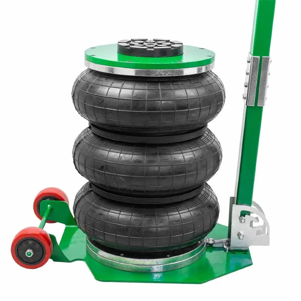 Домкрат пневматичний 5т (135-400мм; 3 подушки; Ø300мм) Rockforce RF-TRA1813 Одеса - фото 3