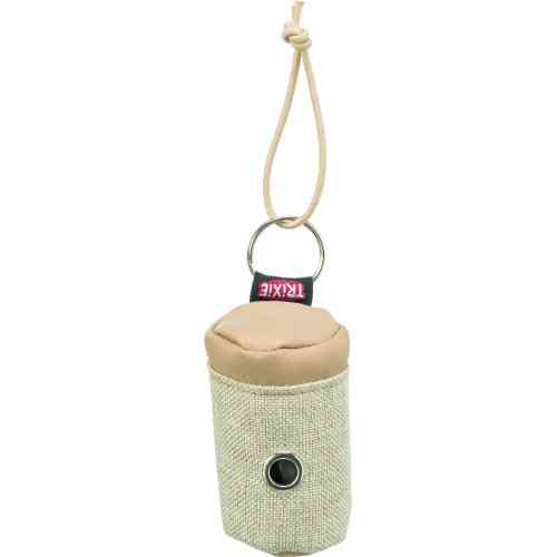 Диспенсер Trixie з пакетами для фекалій полотно зі штучною шкірою 1 упаковка 20 пакетів Київ