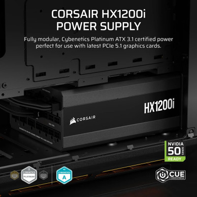 Блок живлення Corsair 1200W HX1200i (CP-9020307-EU) Вінниця - фото 12