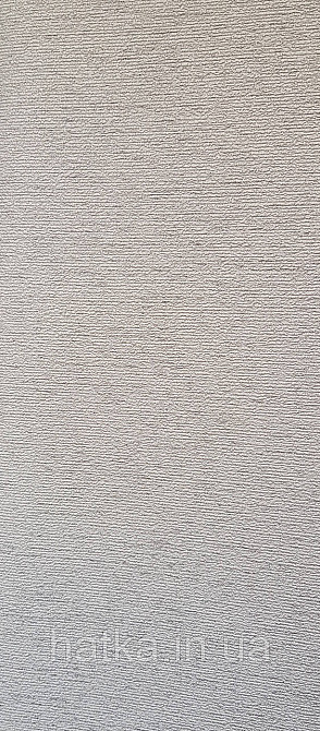 Шпалери вініл на флізеліні Marburg Travertino 1.06х10 однотонні дрібна горизонтальна смужка темно-коричневі Київ - фото 1