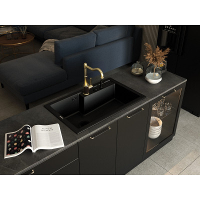 Мойка кухонная Deante Eridan чорна (ZQE_N10B) Вінниця - фото 2