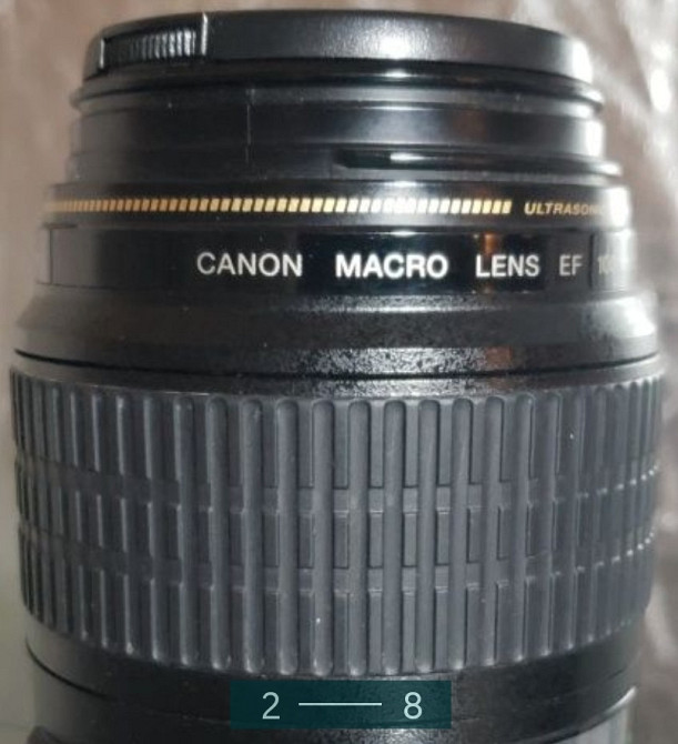 Объектив Canon EF 100 мм F/2,8 Macro USM Киев - изображение 7