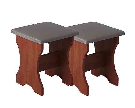 2 табурета (комплект) 35х35х44 см / mebelservice / Яблоня Львов