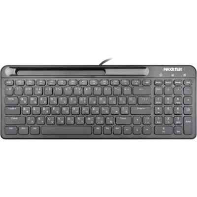 Клавіатура Maxxter KB-01B-UA USB Black (KB-01B-UA) Вінниця