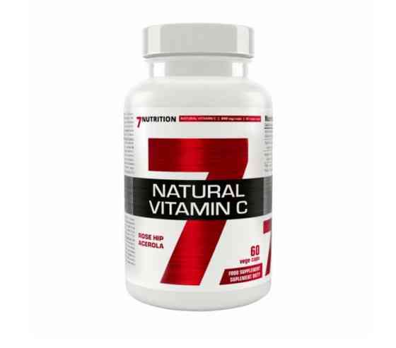 Natural Vitamin C 545 mg From Rose Hips and Acerola, 60 капсул Луцк