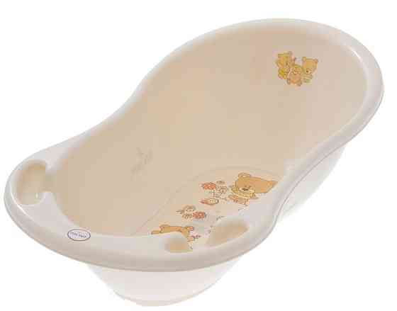 Ванна дитяча зі зливом Teddy Bear 86 см beige Київ