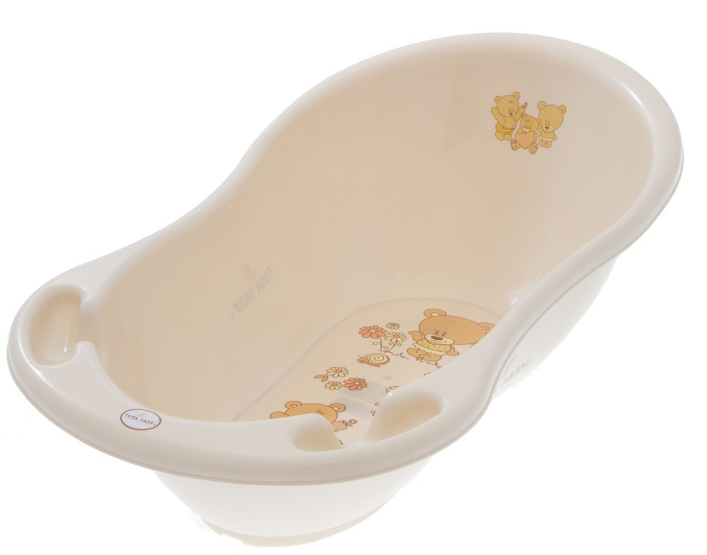 Ванна дитяча зі зливом Teddy Bear 86 см beige Київ - фото 1