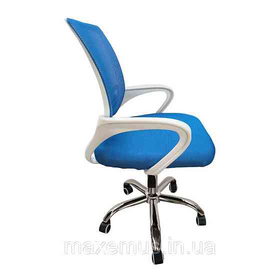 Кресло офисное компьютерное Комфортное кресло B-619 Офисные кресла и стулья Офисный стул кресло Синий Мостиска