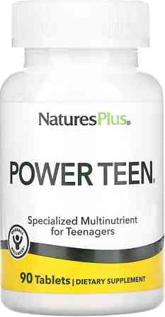 Вітаміни та мінерали для підлітків Nature's Plus Power Teen 90 таб Київ