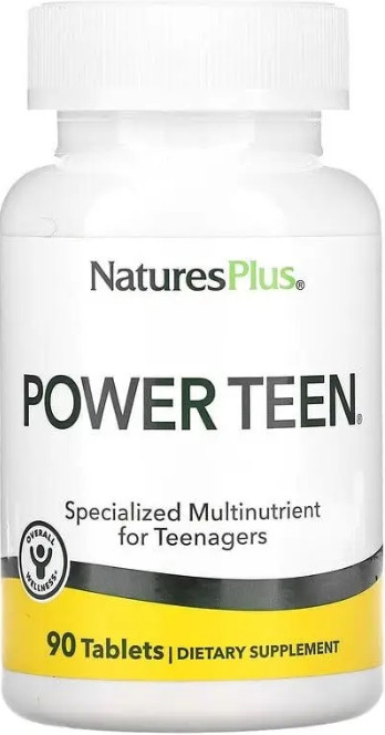 Витамины и минералы для подростков Nature's Plus Power Teen 90 таб Киев - изображение 1