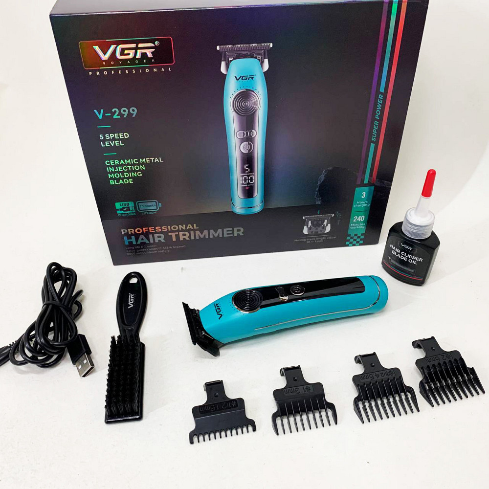 Домашні машинки для стрижки, Бездротовий тример для стрижки та гоління Електромашинка EL-21 Львів - фото 8