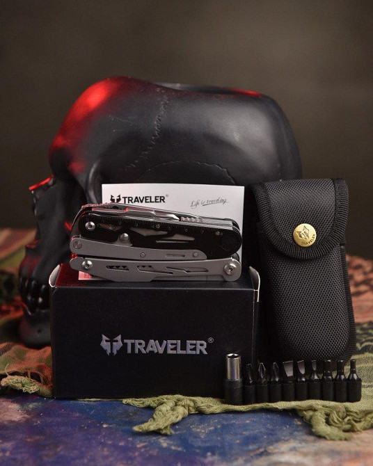 Мультитул сірий для походів туристичний новий Одеса - фото 5