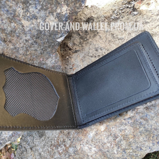 Кожаная обложка МПА (международная полицейская ассоциация) Киев - изображение 2