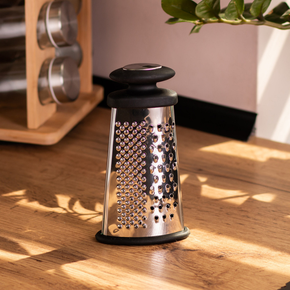 Ding Lanfang Овальна терка для овочів і фруктів 8×4×15,5 (см) багатофункціональна з нержавіючої Коломыя - изображение 5