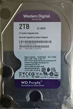 Жорсткий диск WD Purple 500Gb, 1TB, 2TB, 3TB, 4TB. Київ