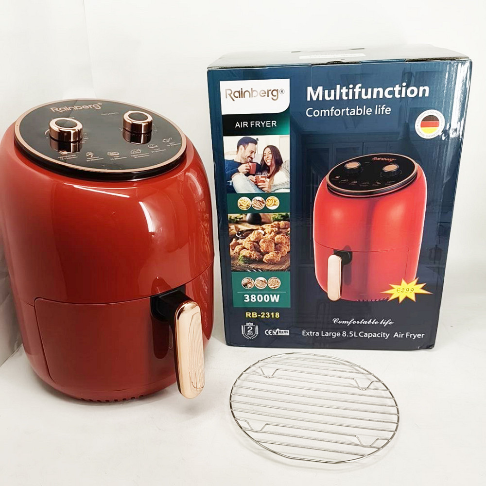 Фритюрниця для домашніх страв Rainberg, Сенсорна побутова аерофритюрниця, Безмасляний фритюр VW-73 Львів - фото 9