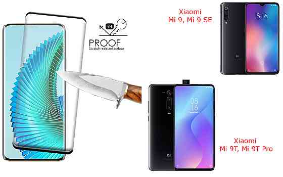 Захисне скло HyperGlass Pro для Xiaomi Mi 9, Mi 9 SE, Mi 9T, Mi 9T Pro – максимальна чутливість та захист Київ