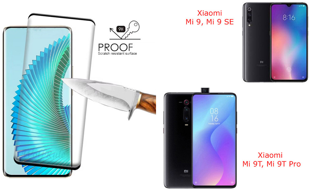 Захисне скло HyperGlass Pro для Xiaomi Mi 9, Mi 9 SE, Mi 9T, Mi 9T Pro – максимальна чутливість та захист Київ - фото 1
