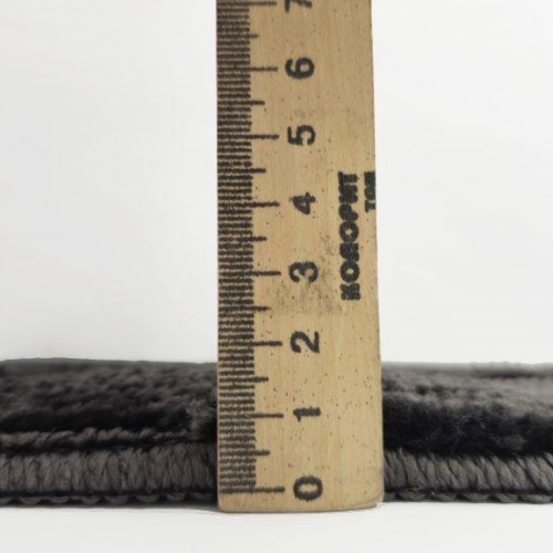 Набір килимків для ванної 2шт 60*100см+50*60см U-виріз Геометрія Standard сірий поліпропілен Дариана Житомир - фото 7