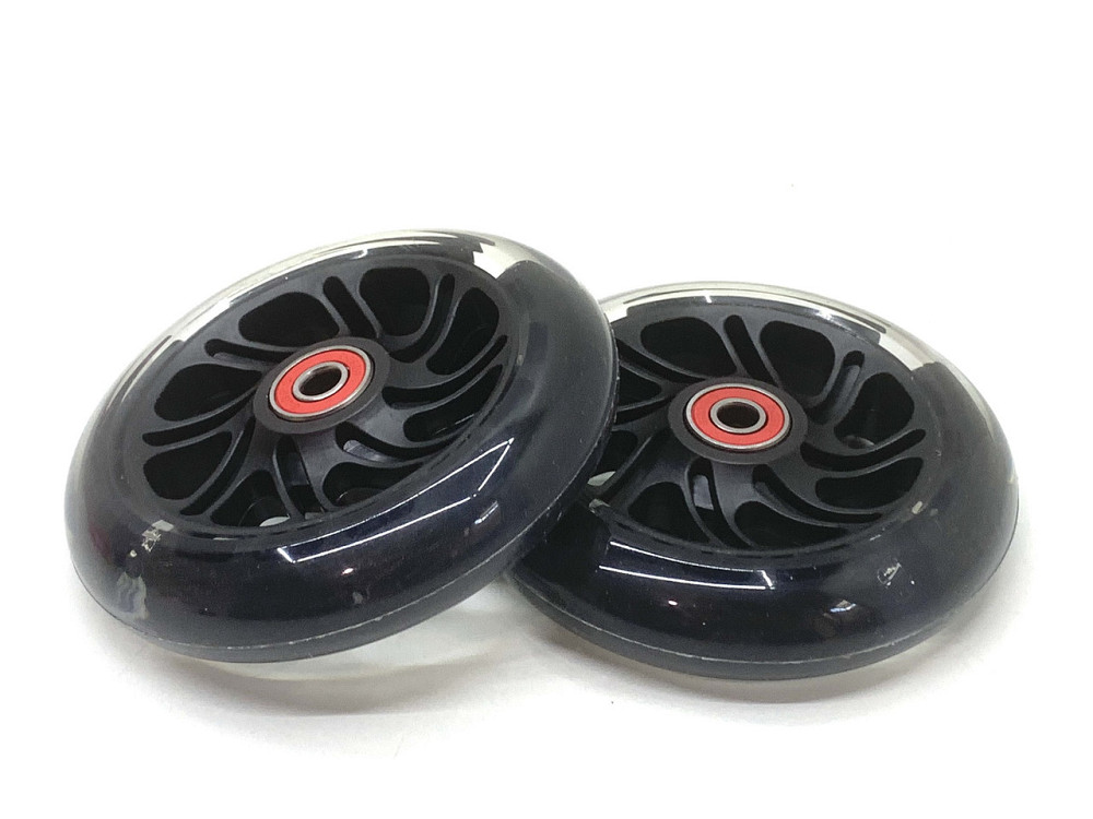 Колеса для самокату Best Scooter 2шт алюміній 120 мм PU Чорний (YT-74009/113) Чернігів - фото 1