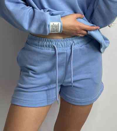 Шорты трикотажные женские Голубой M/L Харьков