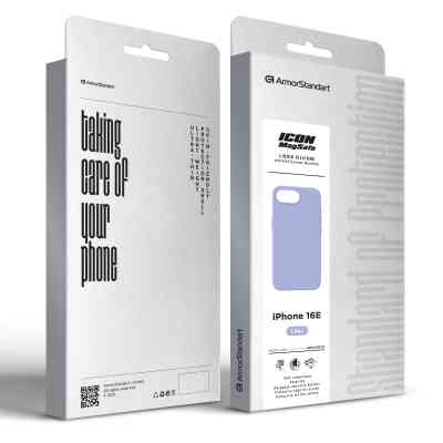 Чохол до мобільного телефона Armorstandart ICON2 MagSafe Apple iPhone 16e Lilac (ARM83970) Вінниця