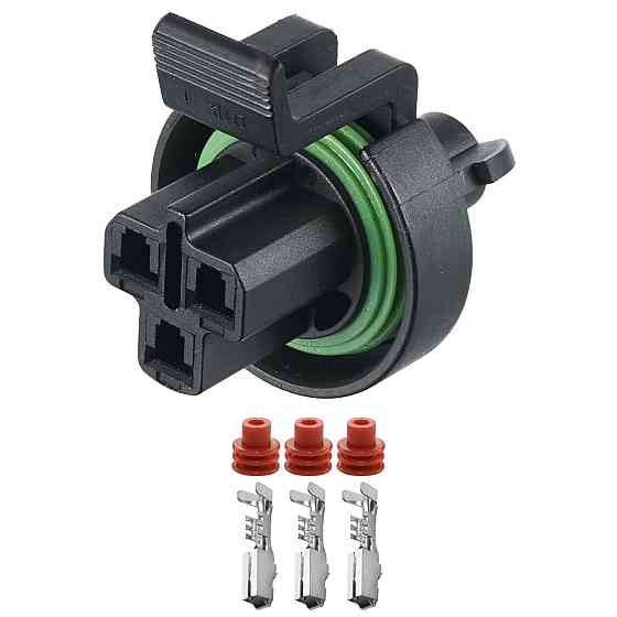 Разъем коннектор 3-кон., Клапан Давления, 1360248 APTIV (Delphi) Америка, Корея, Buick, Cadillac, Chevrolet, Daewoo, GMC, Isuzu Киев