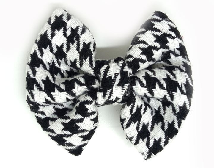 Шпилька для волосся Бант чорно-білий Київ - фото 1