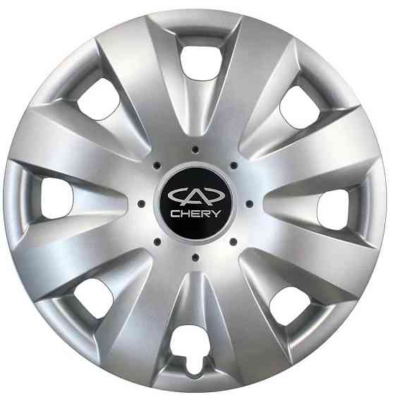 Автомобильные модельные колпаки R15 Chery 321 4шт, SJS, серебряные Киев