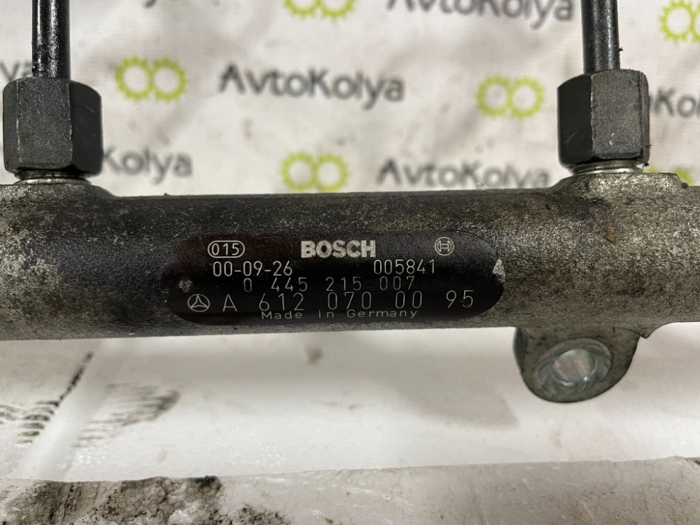 Паливна рейка (рампа форсунок) Mercedes ML-Class 2.7 cdi W163 1997-2005 (0445215007) Ковель - фото 2