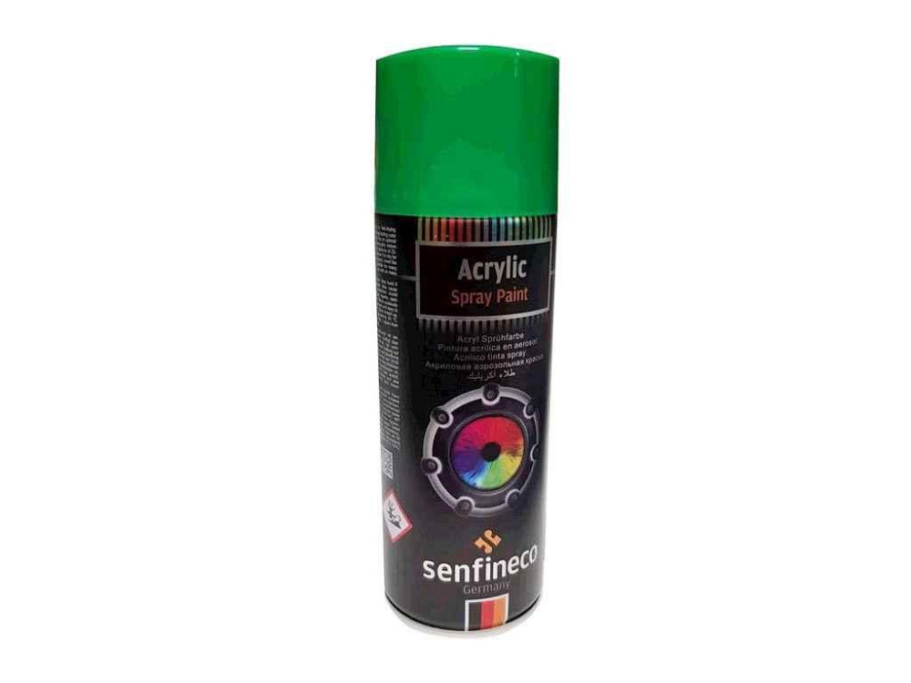 Акрилова фарба-спрей Acrylic Spray Paint 400 мл зеленіна ТМ SENFINECO Київ - фото 1