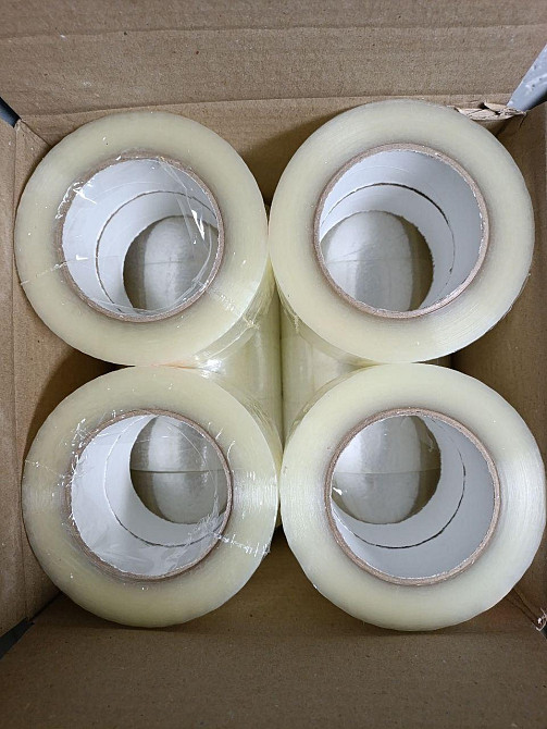 Ящик скотч пакувальний 18шт, 45 мм на 180м, 40 мкм Київ - фото 1