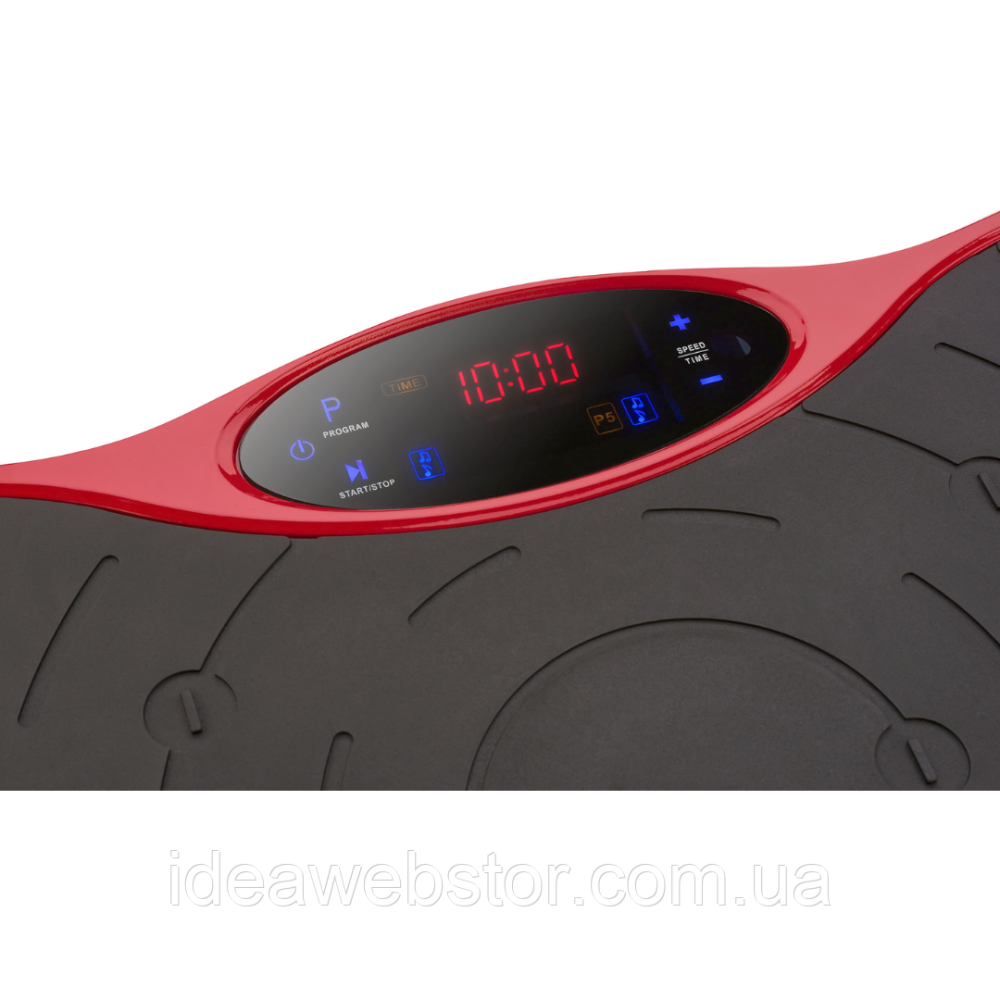 Віброплатформа Gymtek XP500 2D для дому з пультом керування й еспандерами вібротренажер для схуднення фітнесу масажу червона Київ - фото 17