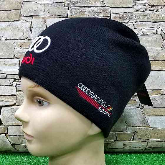 Шапка стильна ковпак AUDI RACING Sport Fleece Київ