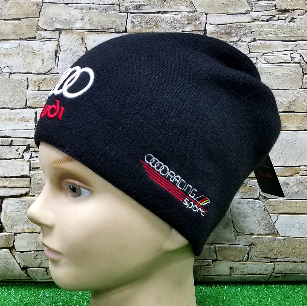 Шапка стильна ковпак AUDI RACING Sport Fleece Київ - фото 2