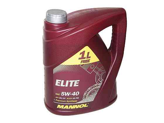Олія моторна MANNOL Elite синтетика 5w40 3+1L SN/CF Вінниця