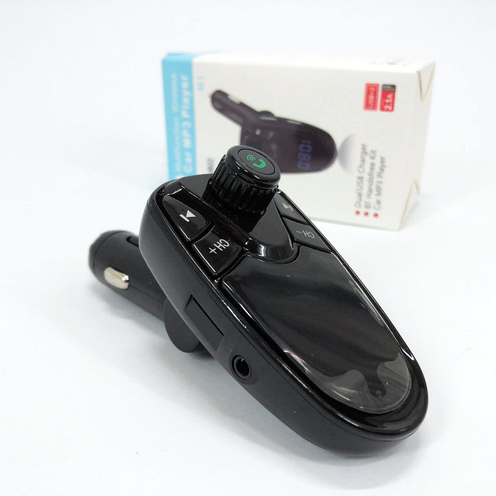 Модулятор в прикуриватель блютуз FM M1, Модулятор в машину через телефон, Fm EC-960 модулятор хороший Киев - изображение 8