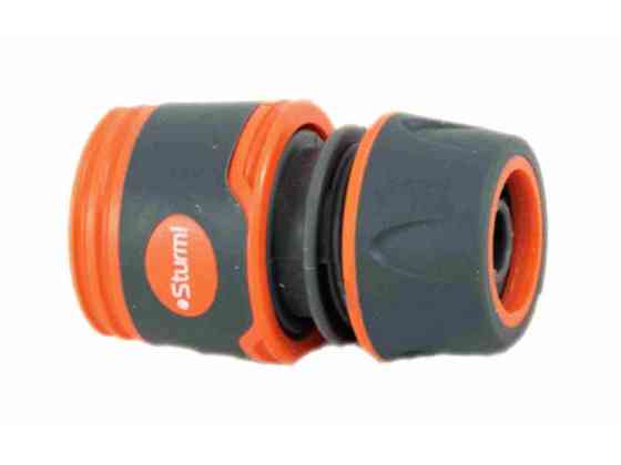 З'єднувач для шланга 3/4” двокомпонентний Sturm 3015-08-3/4P (читувати опис) Рівне