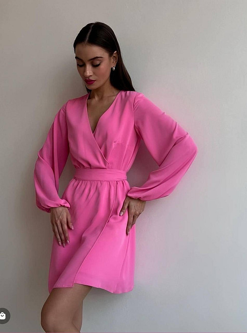 Женское стильное романтичное летнее платье софт Одесса - изображение 1