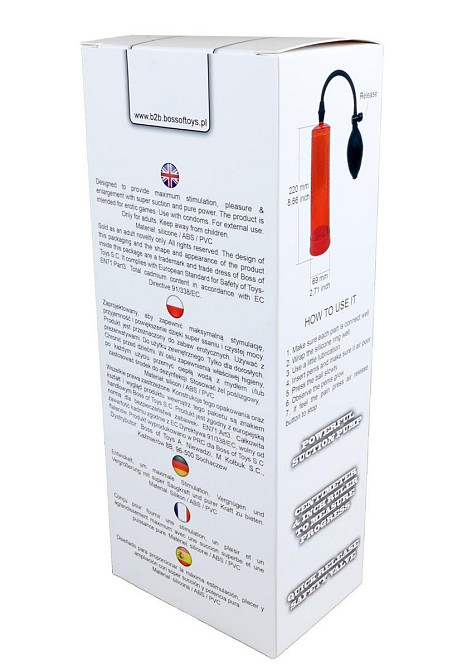 Вакуумна помпа - Powerpump Red Sex Aura Київ - фото 4