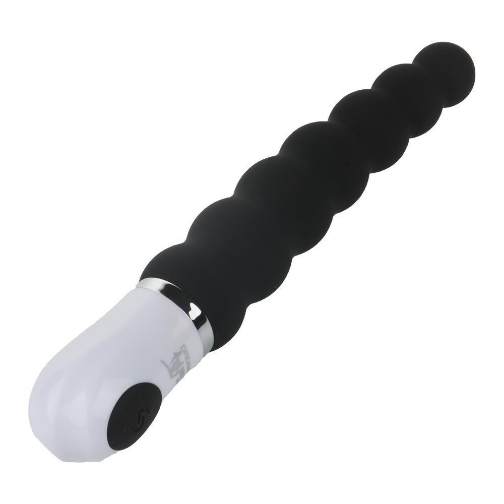 Анальний вібратор Dream Toys Essentials P-Spot Caterpillar, чорний, 15 × 2,5 см Sex Aura Київ - фото 3