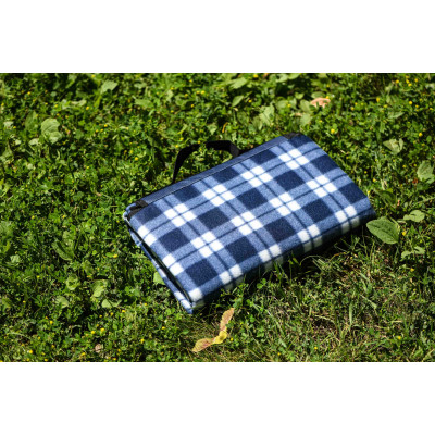 Плед Ardesto Picnic 130х170см, 100% полиэстер, клетка синий (ART0916BC) Винница - изображение 3