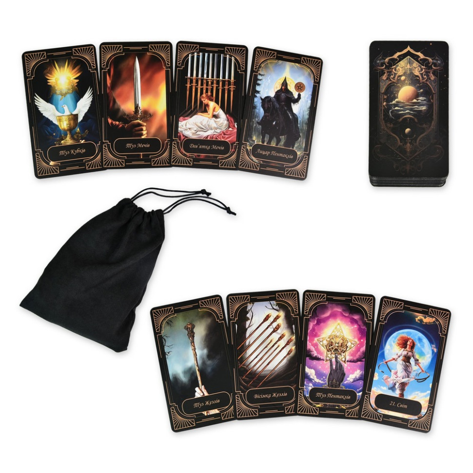 Гадальні карти Таро 30472 інструкція 78 штук Вінниця - фото 3