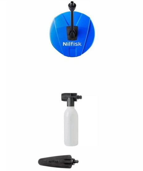 Комплектуючі для мийки високого тиску Nilfisk: щітка Nilfisk Patio, Nilfisk auto, Піноутворювач Nilfisk Луцк - изображение 1