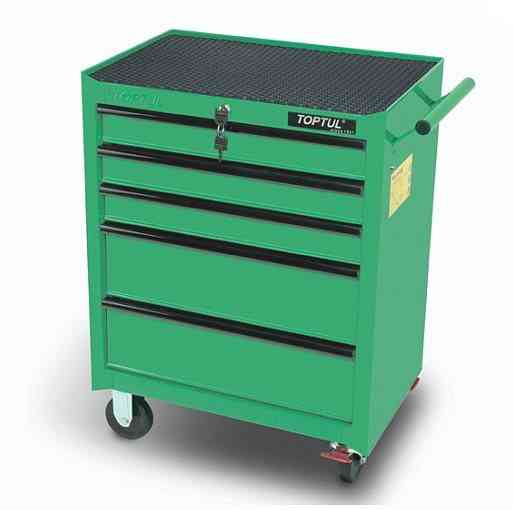 Підкатна інструментальна візок TOPTUL 5 секцій (під верстак) TCAB0501 Одеса