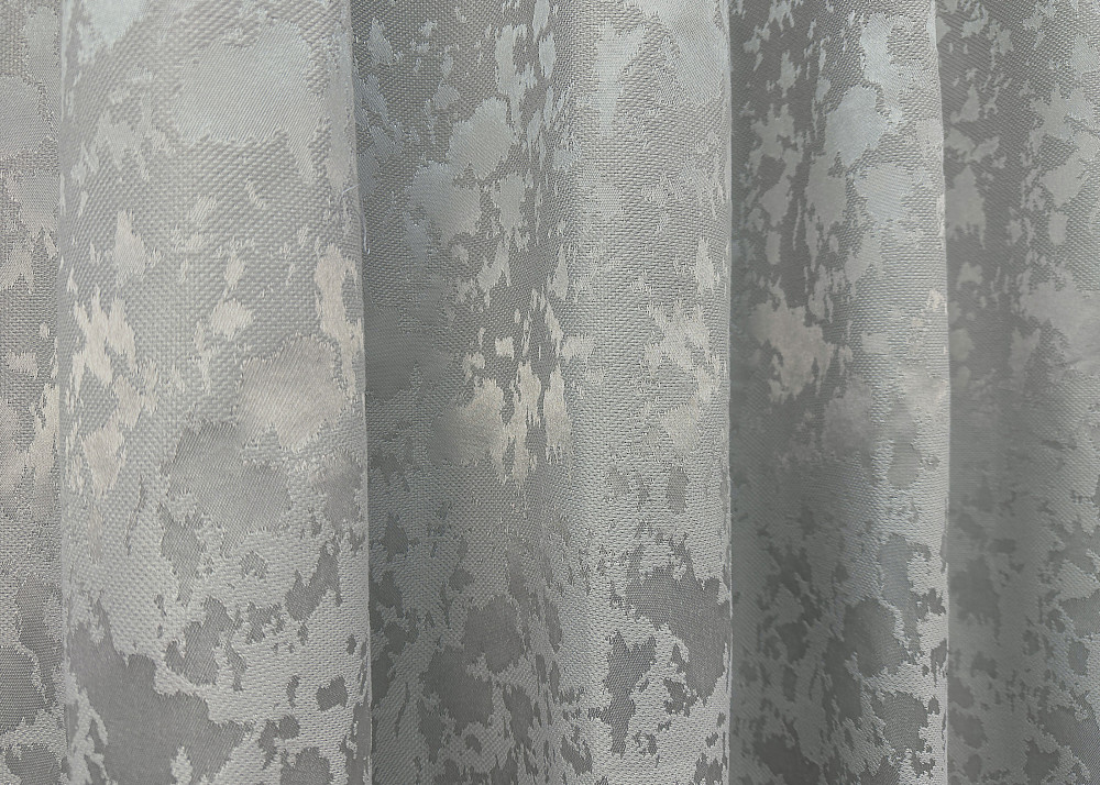 Комплект коротких штор VR-Textil Лен мрамор Pavliani ХО № 1263ш Светло-серый 130х170 см 2 шт (35-0200) Киев - изображение 7