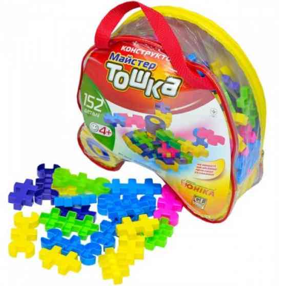 Конструктор з великими деталями «Майстер Тошка» 80020, 152 деталі Вінниця