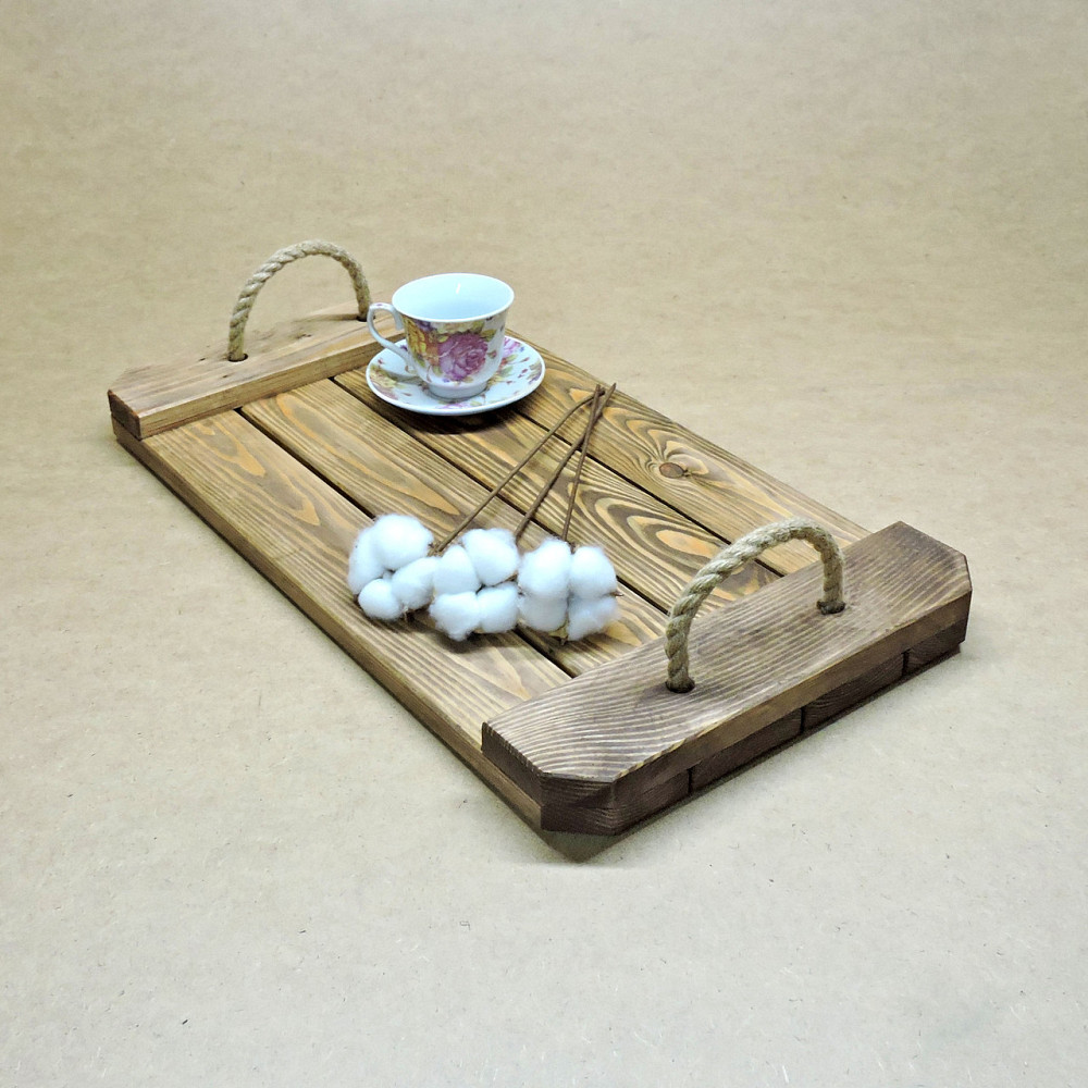 Поднос деревянный 