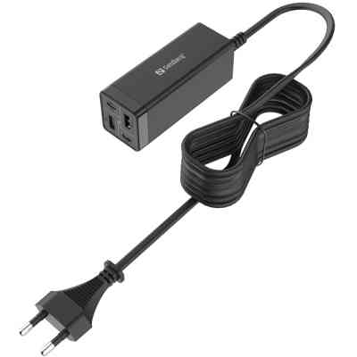 Зарядное устройство Sandberg 4in1 2xUSB-C 2xUSB PD 65W QC 3.0 20W (441-45) Винница